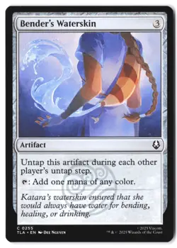 Bender's Waterskin 255 MTG Avatar TLA NM - Image 1