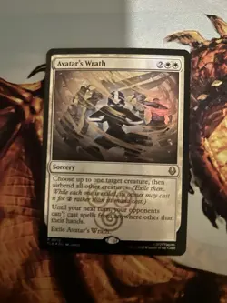 1x Avatar’s Wrath MTG Avatar: The Last Airbender Rare Foil NM - Image 1