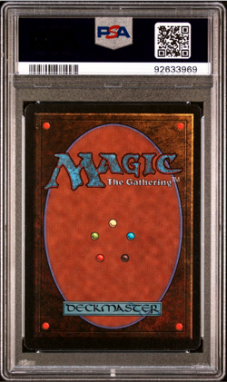 1993 MtG Magic the Gathering Unlimited Instill Energy PSA 8 NM-MT POP 4 - Image 2