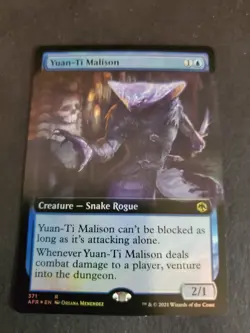 Yuan-Ti Malison (371) FOIL Extended Adventures in the Forgotten Realms AFR MTG - Image 1