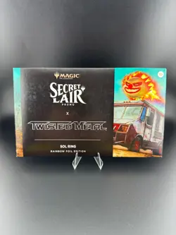 Secret Lair x: Twisted Metal Sol Ring Rainbow Foil Edition - Image 1