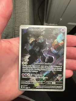 Pokemon TCG Mewtwo 52 Black Star Promo Scarlet & Violet 151 Premium Collection - Image 1