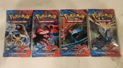 2014 Pokemon XY Base Factory Sealed Booster Packs X4 All Arts - Image 1