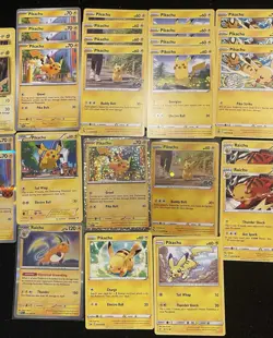 Pokemon Tcg Pikachu Card Lot (32) + Raichu - XY, SM, SWSH, SV - Holo, Promo - Image 2