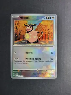Miltank 81/131 Pokemon TCG S&V Prismatic Evolutions Pokeball Common Holo NM - Image 2
