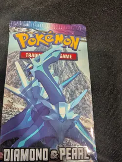 Pokemon Diamond & Pearl Base Set Trading Card Booster Pack Sealed 820650104107 - Image 4