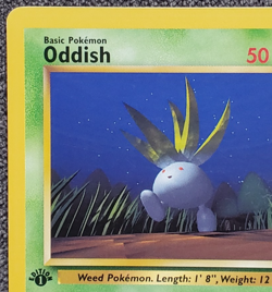 1st Edition Oddish - Jungle - #58/64 - Vintage Pokemon Card 1999 WOTC - Image 2