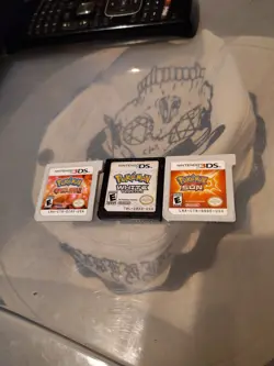 Pokemon Ds Lot Of 3 Nintendo Tested And Play Fine Sent With Care Htf Game Freak - Image 1