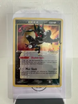 Pokemon SWSH Promo 25th Anniversary Gold Star Greninja SWSH144 - Sealed - Image 1