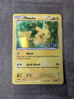 Pokemon Pikachu - 026/083 Rare Toys R Us Promo XY Generations New Sealed - Image 1