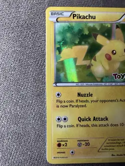 Pokemon Pikachu - 026/083 Rare Toys R Us Promo XY Generations New Sealed - Image 2