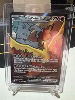 Team Rocket's Moltres ex, Pokemon SV10: Destined Rivals Ultra Rare, 208/182 M/NM - Image 1
