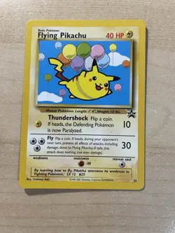 Flying Pikachu 25/53 Wotc Promo Regular (Near Mint or Better) Pokemon - Image 1
