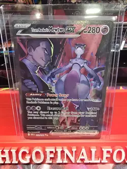 Pokemon TCG Team Rockets Mewtwo EX Sir Destined Rivals Card 231/182 NICE!! MINT - Image 1