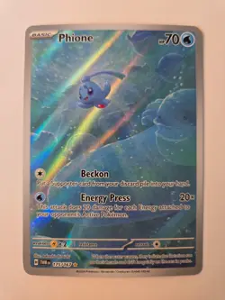 Pokemon Phione 175/167 - Illustration Rare Holo SV06: Twilight Masquerade - Image 1