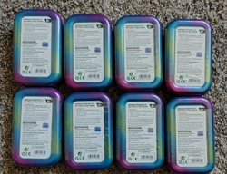 Pokemon TCG Prismatic Evolutions Mini Tin Complete Set - 8 Factory Sealed Tins - Image 2