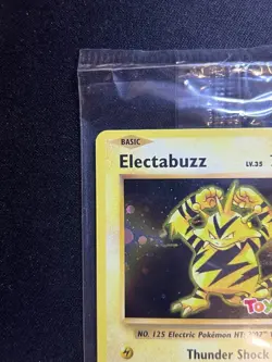 Pokemon XY Evolutions Toys R Us Electabuzz 41/108 Cosmos Holo Promo Sealed NM - Image 3
