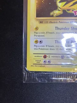 Pokemon XY Evolutions Toys R Us Electabuzz 41/108 Cosmos Holo Promo Sealed NM - Image 4