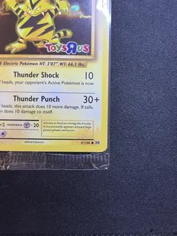 Pokemon XY Evolutions Toys R Us Electabuzz 41/108 Cosmos Holo Promo Sealed NM - Image 5