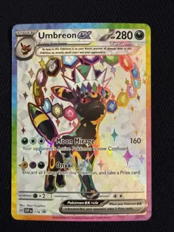 Pokemon Umbreon ex SVP 176 Premium Figure Collection Black Star Promo #6 - Image 1