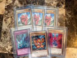 YuGiOh Secret Rare/ Super Cards 1st edition 6 Card Lot LCYW - Image 1