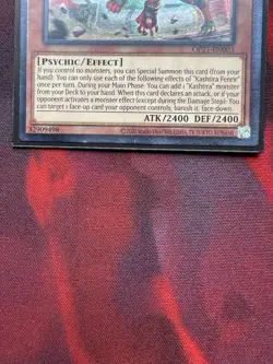 Yugioh! Kashtira Fenrir - OP21-EN003 Ultimate Rare LP - Image 4