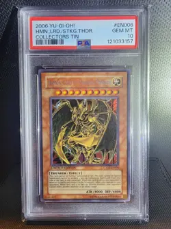 Yu-Gi-Oh 2006 Hamon, Lord of Striking Thunder Tin CT03 - EN006 Psa 10 Gem Mint - Image 1