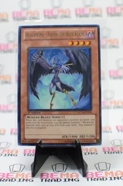 Blackwing - Shura the Blue Flame DP11-EN004 - Crow - 1st Edition - Image 1