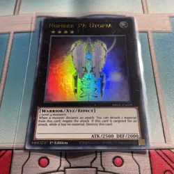Number 39: Utopia 1st Edition Ultra Rare BROL-EN059 Yu-Gi-Oh! - Image 1