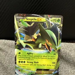 Sceptile EX XY53 LP Pokemon Cards Holo Rare Promo Vintage - Image 2