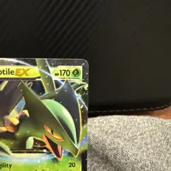 Sceptile EX XY53 LP Pokemon Cards Holo Rare Promo Vintage - Image 3