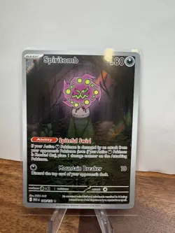 Pokemon TCG Spiritomb 148/132 2025 Mega Evolution Illustration Rare Card - NM - Image 1