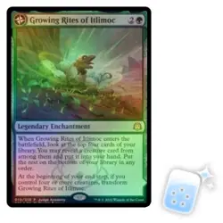 FOIL GROWING RITES OF ITLIMOC (JUDGE) Promo Magic MTG MINT CARD - Image 1