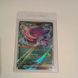 Gengar ex Temporal Forces Ultra Rare Pokemon Card TCG 104/162 Scarlet & Violet - Image 1