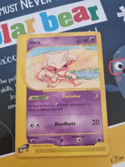 ?? Abra | Skyridge | 46/144 | Pokemon card | non holo | e series | 2003 ???? - Image 1