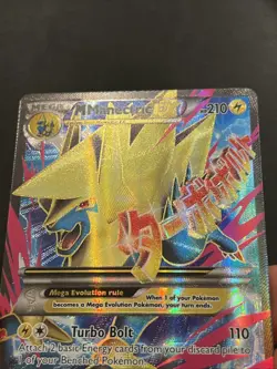 Pokemon Mega M Manectric EX TCG Card 24a/119 Manectric Alternate Art Promo LP - Image 2