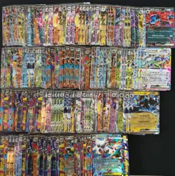 200 Lot RR Holo Double Rare Full Arts Pokemon Japanese Cards 6-MM - Image 1