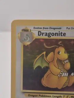 Pokemon TCG Dragonite Fossil Holo Card 4/62 Unlimited Rare - Image 4