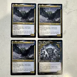 Magic the Gathering MTG Vega, The Watcher Play Set Of 4 Cards - Image 1