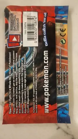 2014 Pokemon XY Base Factory Sealed 10 Card Booster Pack Venusaur Art - Image 2