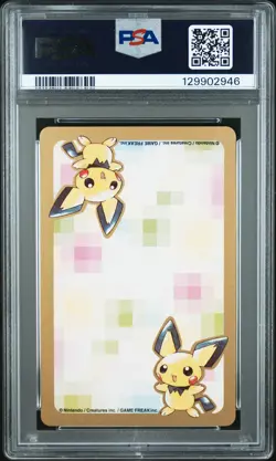 2000 POKEMON GOLD VERSION PART 2 PLAYING CARDS 3 OF SPADES #202 WOBBUFFET PSA 10 - Image 2