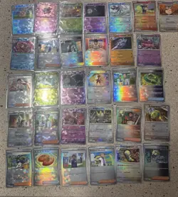 Pokemon TCG Prismatic Evolutions Pokeball Lot Of 31 Cards Near Mint - Image 1