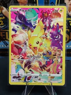 Pikachu Wild Charge Pokemon Card 160/159 Collectors Cards - Image 1
