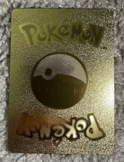 Charizard V Metal Gold Foil Card Fan Art Cards 079/073 RARE - Image 2