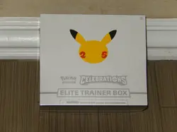 POKEMON Trading Cards TCG Celebrations Elite Trainer Box ETB 25th Ann. NEW SEAL! - Image 1