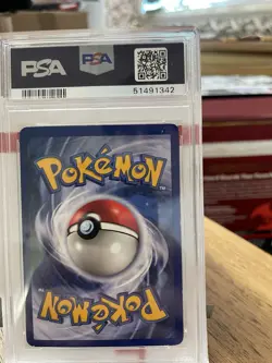 Pokemon TCG Blastoise Base Set #9 Holo Rare Card PSA 5 - Image 2