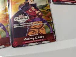 Monkey D Luffy P-001 Offline Regional 2024 Participant One Piece Card English x6 - Image 3