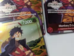 Monkey D Luffy P-001 Offline Regional 2024 Participant One Piece Card English x6 - Image 4