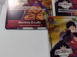 Monkey D Luffy P-001 Offline Regional 2024 Participant One Piece Card English x6 - Image 5