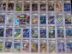 * No Bulk * Lot of 37 Graded Pokemon Cards CGC 9 - Pristine 10 * List In Info * - Image 1